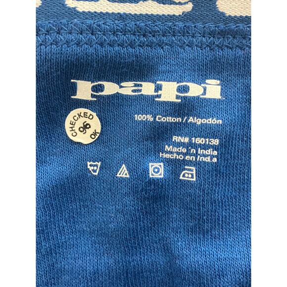 Papi Rib Jockstrap Blue XL Extra Large - Picture 5 of 9